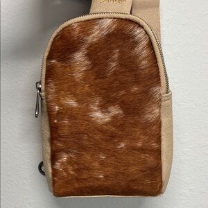 Trinity Ranch | Genuine Hair On Cowhide Sling Bag
